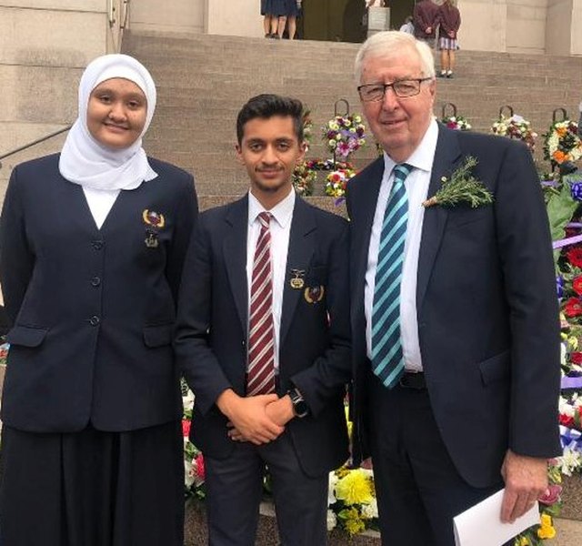 RSL and Schools Remember ANZAC Service